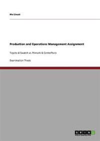 Production and Operations Management Assignment
