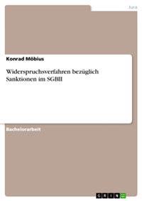 Widerspruchsverfahren bezüglich Sanktionen im SGBII