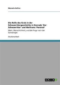 Die Rolle des Grals in der Schwanrittergeschichte in Konrads 'Der Schwanritter' und Wolframs 'Parzival'
