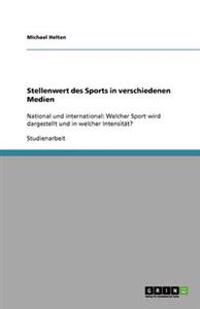 Stellenwert des Sports in verschiedenen Medien