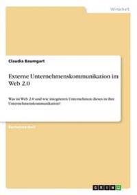 Externe Unternehmenskommunikation im Web 2.0