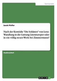 Nach der Komödie "Die Soldaten" von Lenz