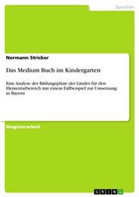 Das Medium Buch im Kindergarten