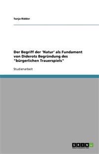Der Begriff der 'Natur' als Fundament von Diderots Begrundung des burgerlichen Trauerspiels
