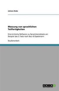 Messung von sprachlichen Teilfertigkeiten