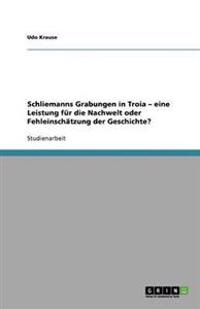 Schliemanns Grabungen in Troia - eine Leistung für die Nachwelt oder Fehleinschätzung der Geschichte?