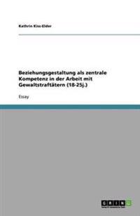 Beziehungsgestaltung als zentrale Kompetenz in der Arbeit mit Gewaltstraftätern (18-25j.)