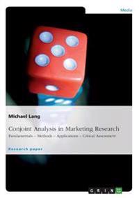 Conjoint Analysis in Marketing Research