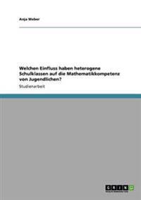 Welchen Einfluss haben heterogene Schulklassen auf die Mathematikkompetenz von Jugendlichen?