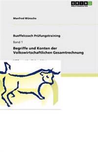 Begriffe und Konten der Volkswirtschaftlichen Gesamtrechnung
