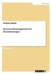 Beschwerdemanagement bei Dienstleistungen