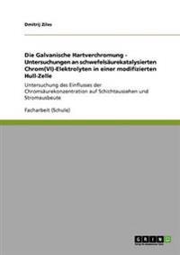 Die Galvanische Hartverchromung - Untersuchungen an schwefelsäurekatalysierten Chrom(VI)-Elektrolyten in einer modifizierten Hull-Zelle