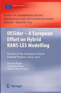 DESider – A European Effort on Hybrid RANS-LES Modelling