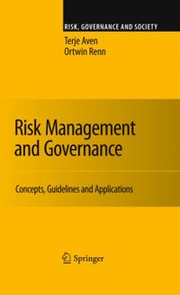 Risk, Governance and Society