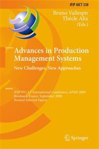 Bokomslag för "Advances in Production Management Systems: New Challenges, New Approaches"
