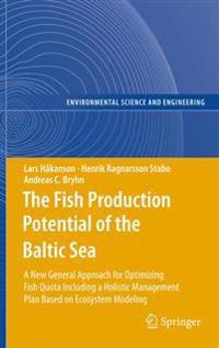 Kirjan kansi "The Fish Production Potential of the Baltic Sea"