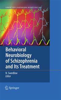 Bokomslag för "Behavioral Neurobiology of Schizophrenia and Its Treatment"