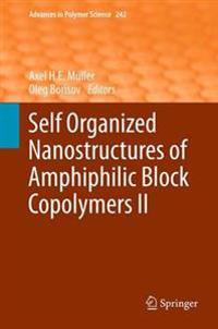 Bokomslag för "Self Organized Nanostructures of Amphiphilic Block Copolymers II"