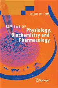 Bokomslag för "Reviews of Physiology, Biochemistry and Pharmacology 153"