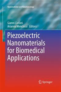 Bokomslag för "Piezoelectric Nanomaterials for Biomedical Applications"