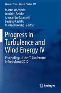 Bokomslag för "Progress in Turbulence and Wind Energy IV"