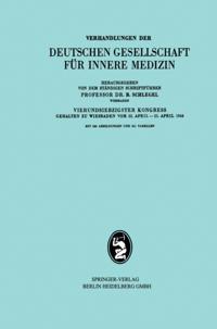 Verhandlungen der Deutschen Gesellschaft für Innere Medizin