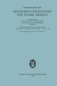 Verhandlungen der Deutschen Gesellschaft für Innere Medizin
