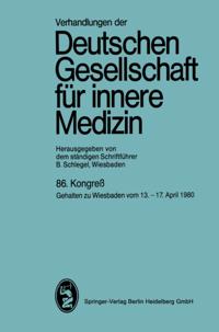 Verhandlungen der Deutschen Gesellschaft für Innere Medizin