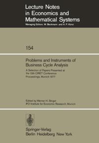 Lecture Notes in Economics and Mathematical Systems