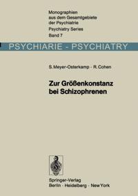 Monographien aus dem Gesamtgebiete der Psychiatrie