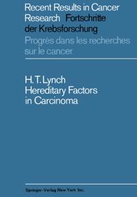 Recent Results in Cancer Research