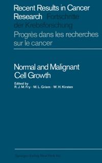 Recent Results in Cancer Research