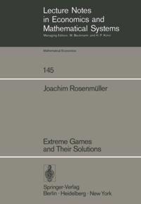 Lecture Notes in Economics and Mathematical Systems