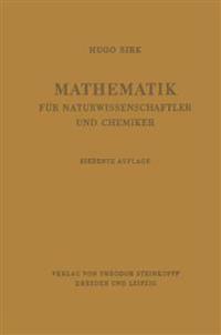 Mathematik für Naturwissenschaftler und Chemiker