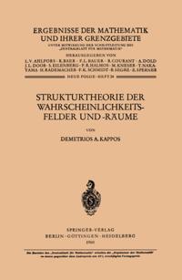 Strukturtheorie der Wahrscheinlichkeitsfelder und -Räume