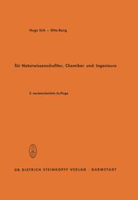 Einführung in die Vektorrechnung