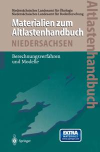 Altlastenhandbuch des Landes Niedersachsen Materialienband