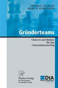 Kirjan kansi "Gründerteams"