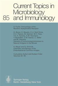 Kirjan kansi "Current Topics in Microbiology and Immunology"
