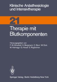 Klinische Anästhesiologie und Intensivtherapie