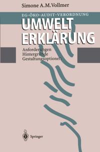 EG-Öko-Audit-Verordnung Umwelterklärung