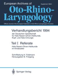 Verhandlungsbericht der Deutschen Gesellschaft für Hals-Nasen-Ohren-Heilkunde, Kopf- und Hals-Chirurgie