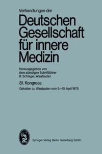 Verhandlungen der Deutschen Gesellschaft für Innere Medizin