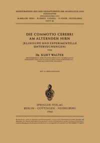 Die Commotio Cerebri am Alternden Hirn