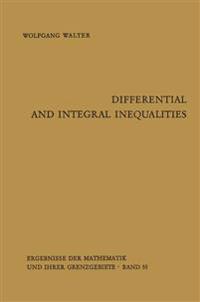 Differential and Integral Inequalities
