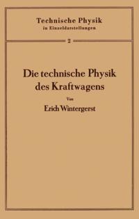 Technische Physik in Einzeldarstellungen