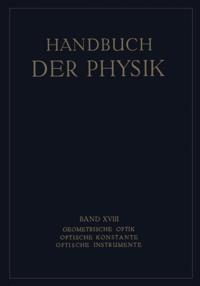Geometrische Optik. Optische Konstante. Optische Instrumente