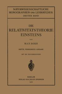 Die Relativitätstheorie Einsteins und Ihre Physikalischen Grundlagen