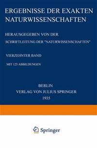 Ergebnisse der Exakten Naturwissenschaften