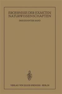 Ergebnisse der Exakten Naturwissenschaften